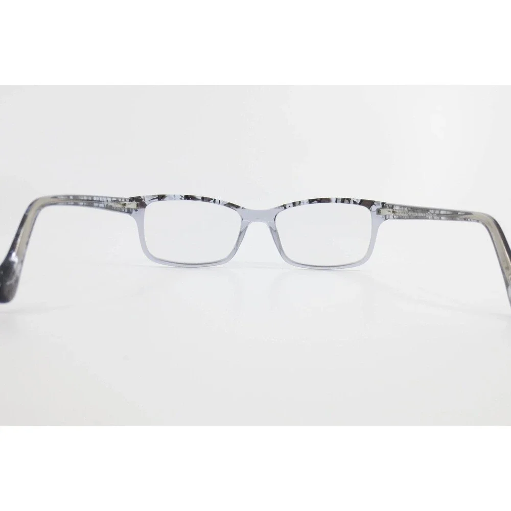 Chelsea Morgan CM 202238 GR/BLK Grey Black Marble Rectangular Eyeglass Frames